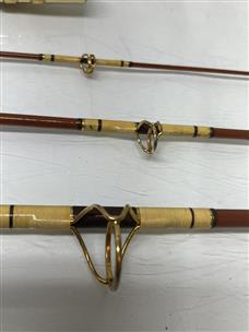 ST CROIX MAGNA FLEX 7785 7' FLY FISHING ROD 14KT GOLD PLATED